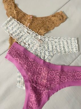Victoria’s Secret Lacie Panty Pack - 3 pairs